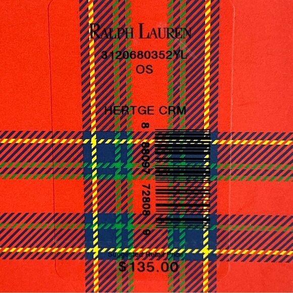 Ralph Lauren Girls 2-6X Winter Set Scarf Gloves And Hat Black Cream Snowflakes - Picture 8 of 10